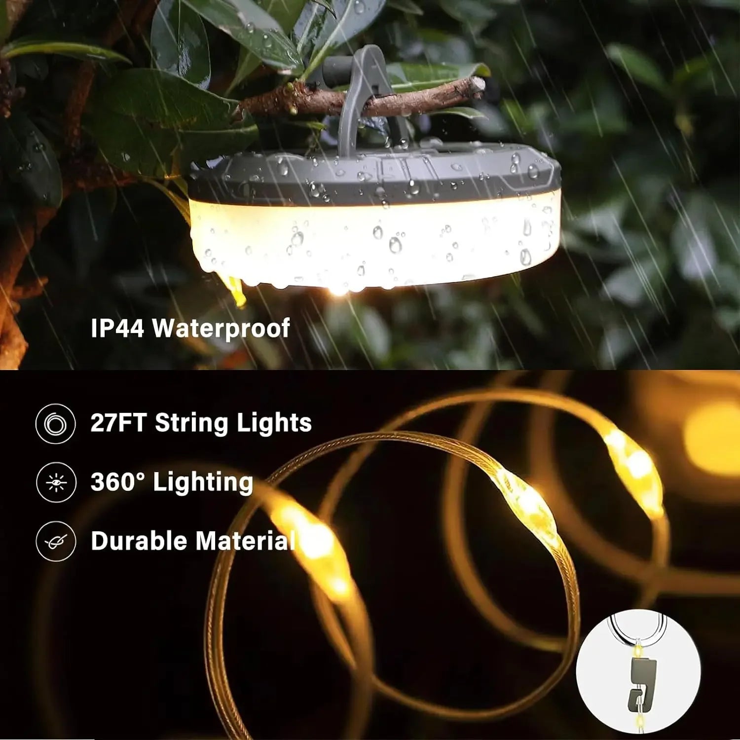Camping Light LED String Lights